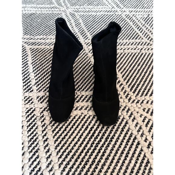 BNIB Cole Haan Black Laree Stretch Bootie 7B - Picture 1 of 8